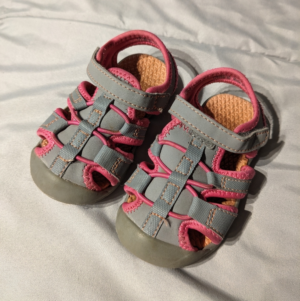 Rugged outback toddler sandals